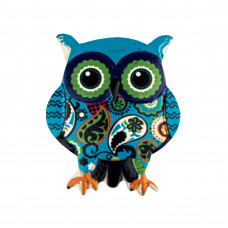 OWL 13 Магнит сова из полирезины