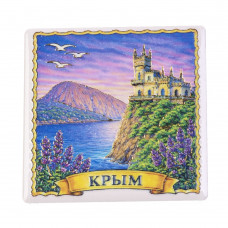 CM002 Магнит Крым 2 керамический 6х6 см, 12/288шт CM002 Магнит Крым 2 керамический 6х6 см, 12/288шт